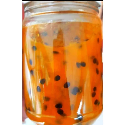 Recipe of Mango and passion fruit jelly on the DeliRec recipe website