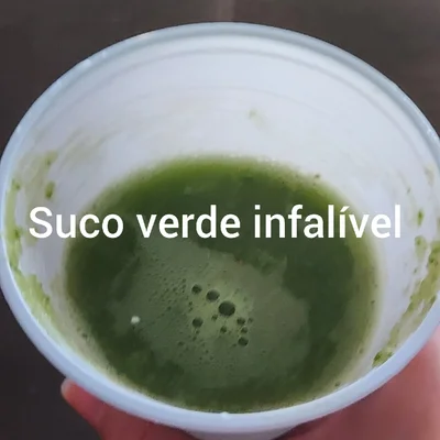 Recipe of thermogenic green juice on the DeliRec recipe website