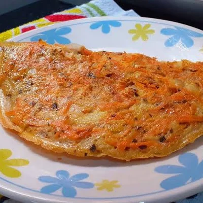 Recipe of carrot omelet on the DeliRec recipe website