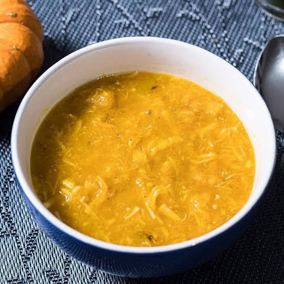 Photo of the Pumpkin soup with chicken – recipe of Pumpkin soup with chicken on DeliRec
