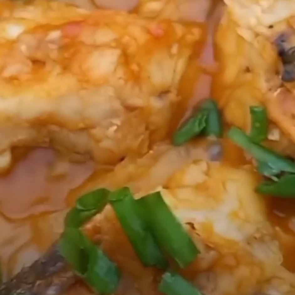 Photo of the FISH IN HOMEMADE SAUCE AND EASY TO MAKE – recipe of FISH IN HOMEMADE SAUCE AND EASY TO MAKE on DeliRec
