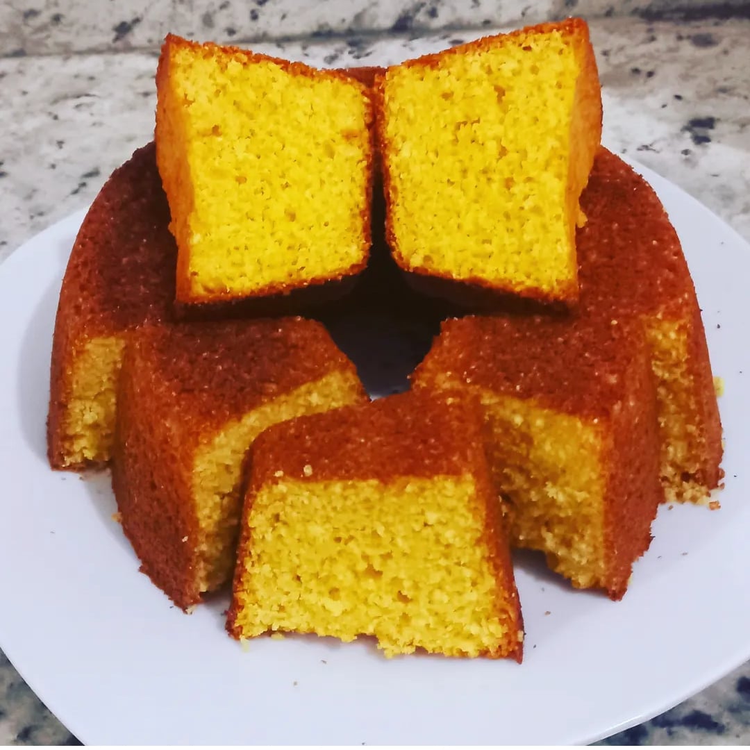 Photo of the HOMEMADE CORN FLOCON CAKE – recipe of HOMEMADE CORN FLOCON CAKE on DeliRec