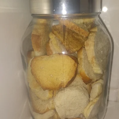 Recipe of homemade toast on the DeliRec recipe website