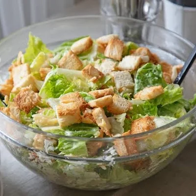 Recette de Salade César sur le site de recettes DeliRec