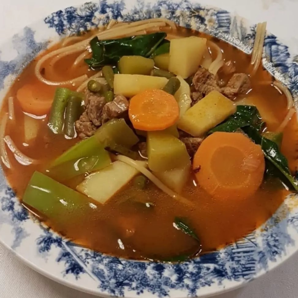 Photo of the Noodle soup with vegetables – recipe of Noodle soup with vegetables on DeliRec