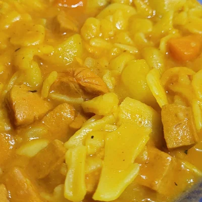 Recipe of Macaroni Soup with Sausage on the DeliRec recipe website