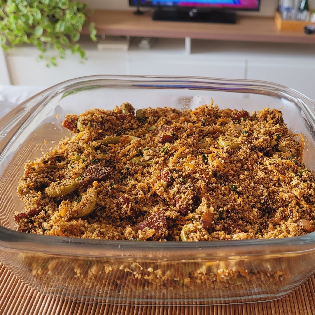 Photo of the seasoned farofa – recipe of seasoned farofa on DeliRec