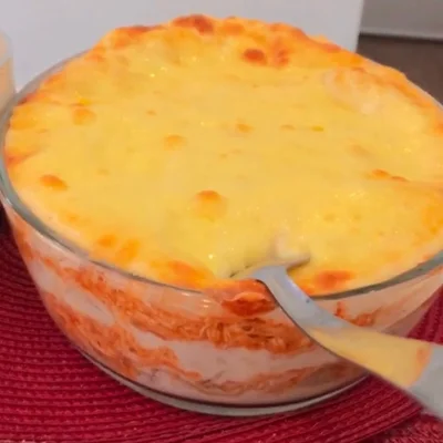 Recipe of Creamy Chicken Lasagna on the DeliRec recipe website