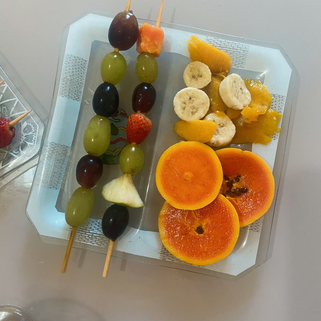 Foto da Espetinho de frutas  - receita de Espetinho de frutas  no DeliRec