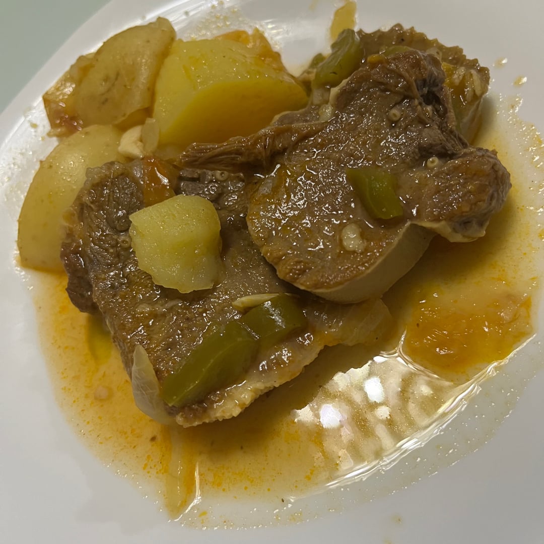 Photo of the Beef tongue with potatoes – recipe of Beef tongue with potatoes on DeliRec