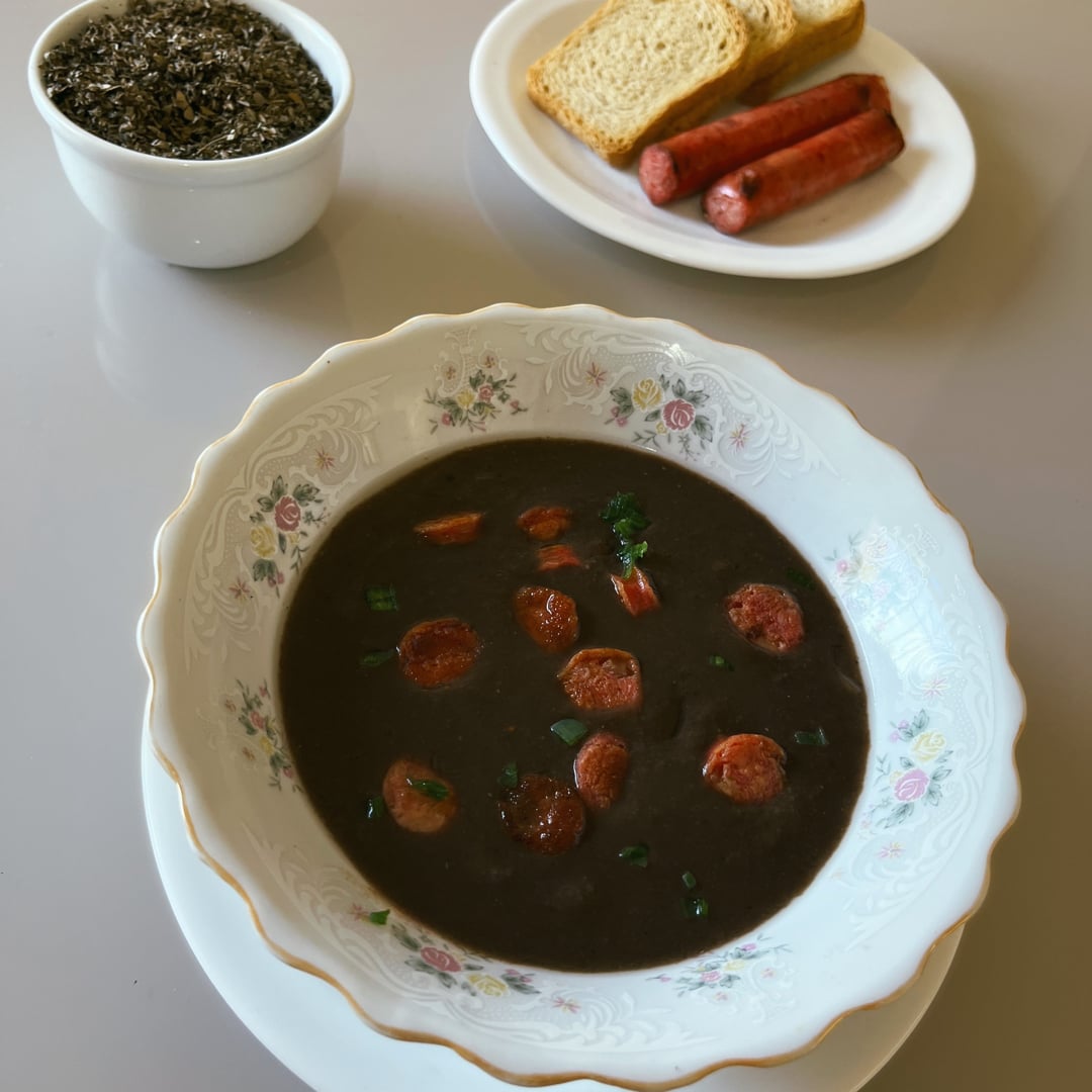 Photo of the Bean broth with smoked sausage – recipe of Bean broth with smoked sausage on DeliRec