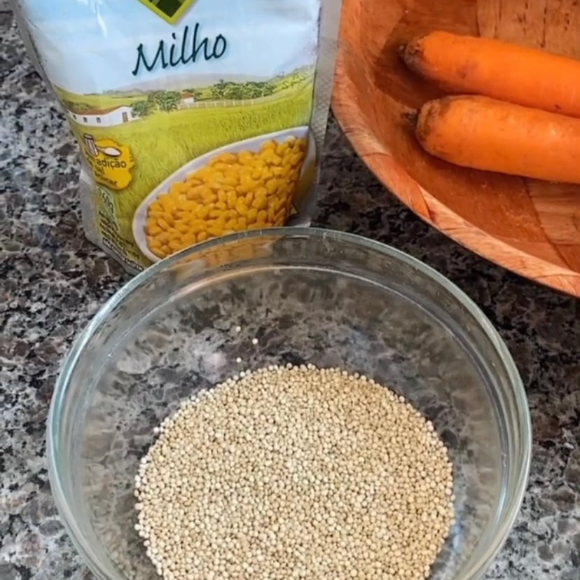 Photo of the Carrot, Quinoa and Corn Salad – recipe of Carrot, Quinoa and Corn Salad on DeliRec