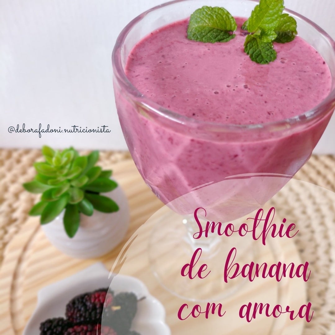 Photo of the Banana smoothie with cranberry – recipe of Banana smoothie with cranberry on DeliRec
