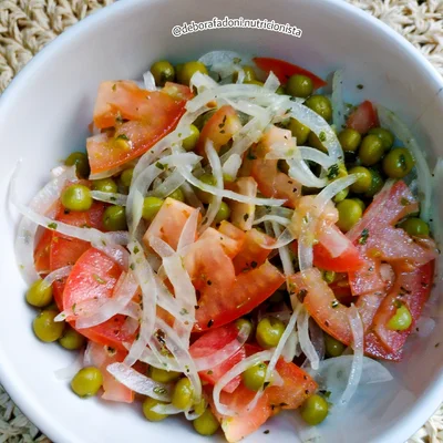 Recipe of salad with peas on the DeliRec recipe website