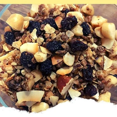 Recipe of Homemade granola on the DeliRec recipe website