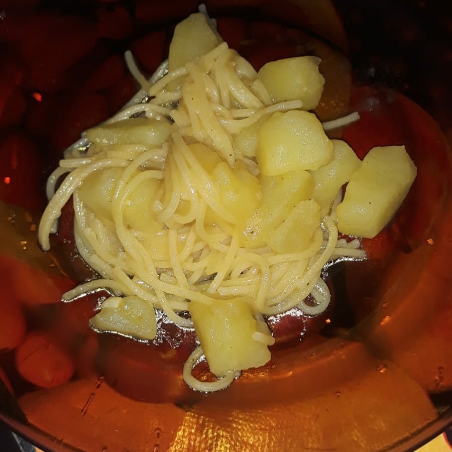 Photo of the Simple potato noodle soup – recipe of Simple potato noodle soup on DeliRec