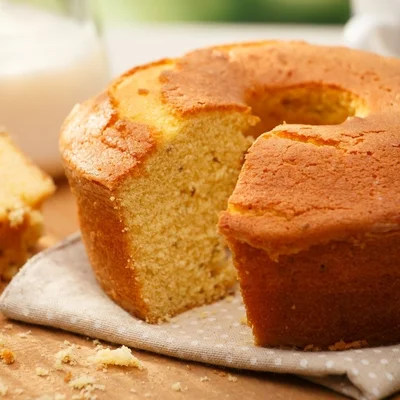 Recipe of Cornmeal Cake with Wheat on the DeliRec recipe website
