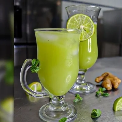 Recipe of refreshing lemonade on the DeliRec recipe website