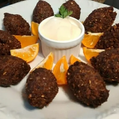 Recipe of Fried meat balls on the DeliRec recipe website