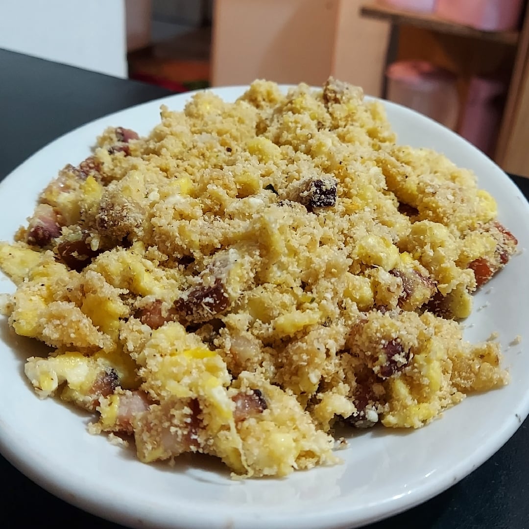 Photo of the Egg and bacon farofa – recipe of Egg and bacon farofa on DeliRec