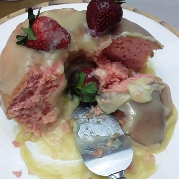 Photo of the strawberry cake – recipe of strawberry cake on DeliRec