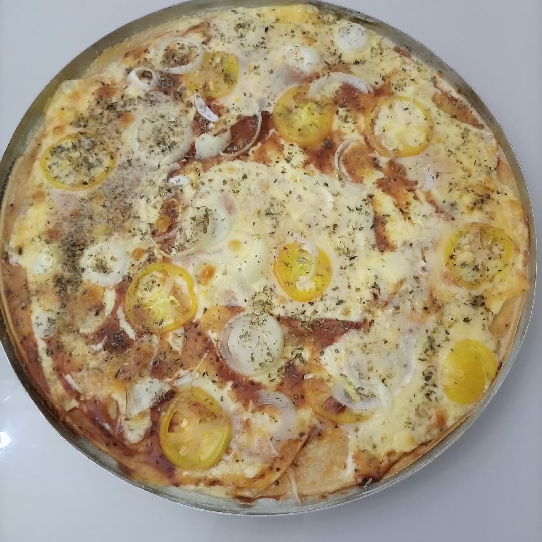 Foto da Pizza liquidificador fácil - receita de Pizza liquidificador fácil no DeliRec