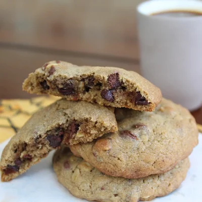Recipe of Vanilla Cookies with Chocolate Chips on the DeliRec recipe website