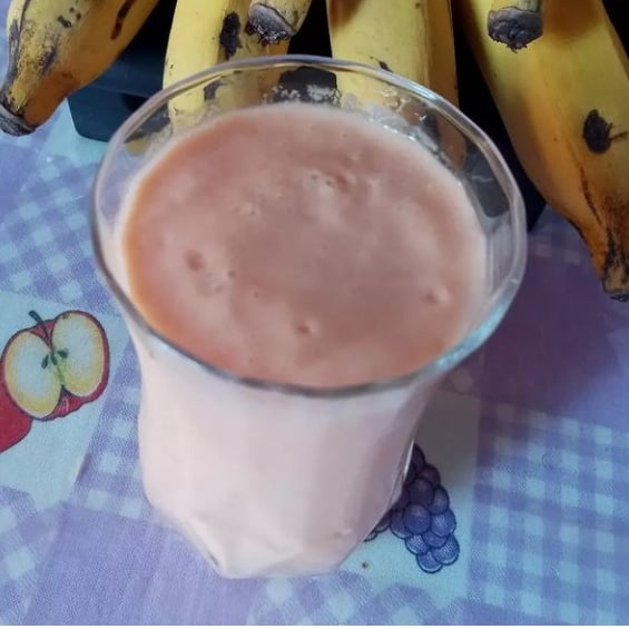 Photo of the Papaya and banana smoothie – recipe of Papaya and banana smoothie on DeliRec