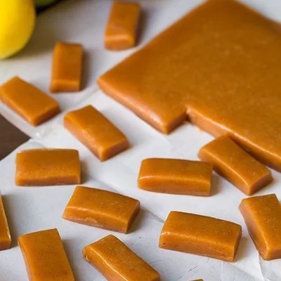 Recipe of caramel candies on the DeliRec recipe website