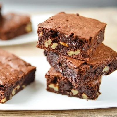 Recipe of brownie with cone on the DeliRec recipe website