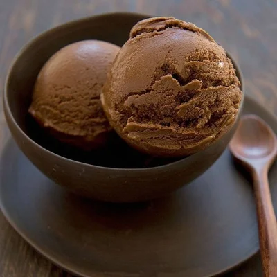 Recipe of fit chocolate ice cream on the DeliRec recipe website