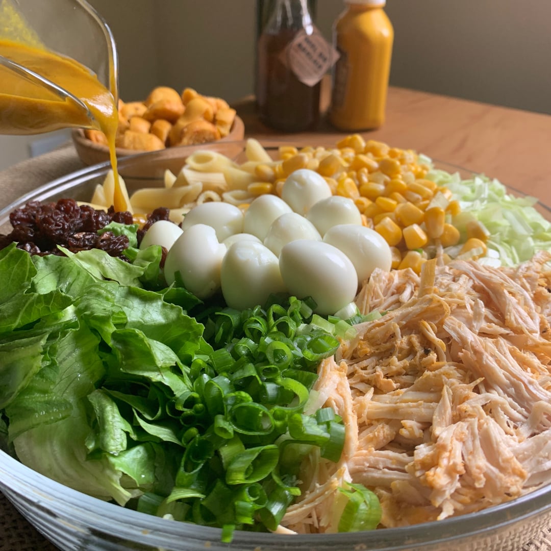 Foto da Salada completa e o MELHOR molho - receita de Salada completa e o MELHOR molho no DeliRec