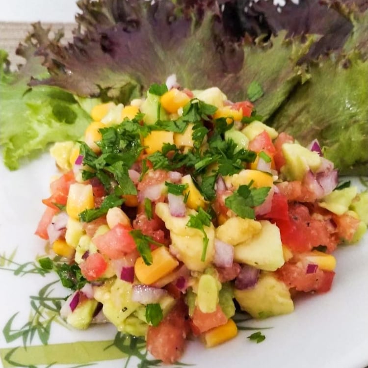 Photo of the Salad with guacamole – recipe of Salad with guacamole on DeliRec