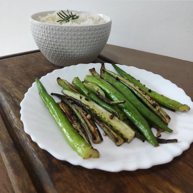 Photo of the Okra WITHOUT BABA – recipe of Okra WITHOUT BABA on DeliRec