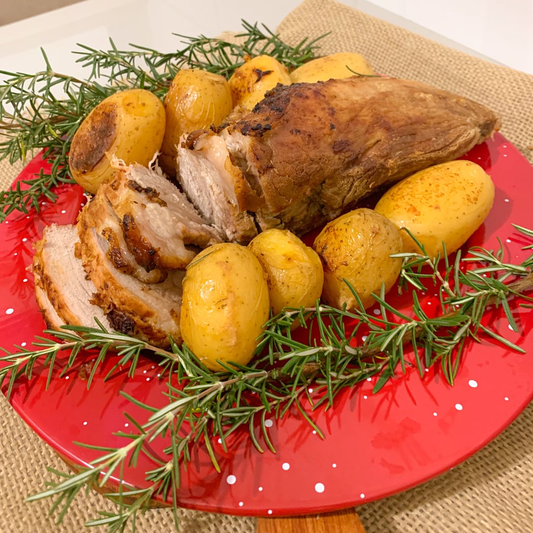 Photo of the Roasted ham with potatoes – recipe of Roasted ham with potatoes on DeliRec