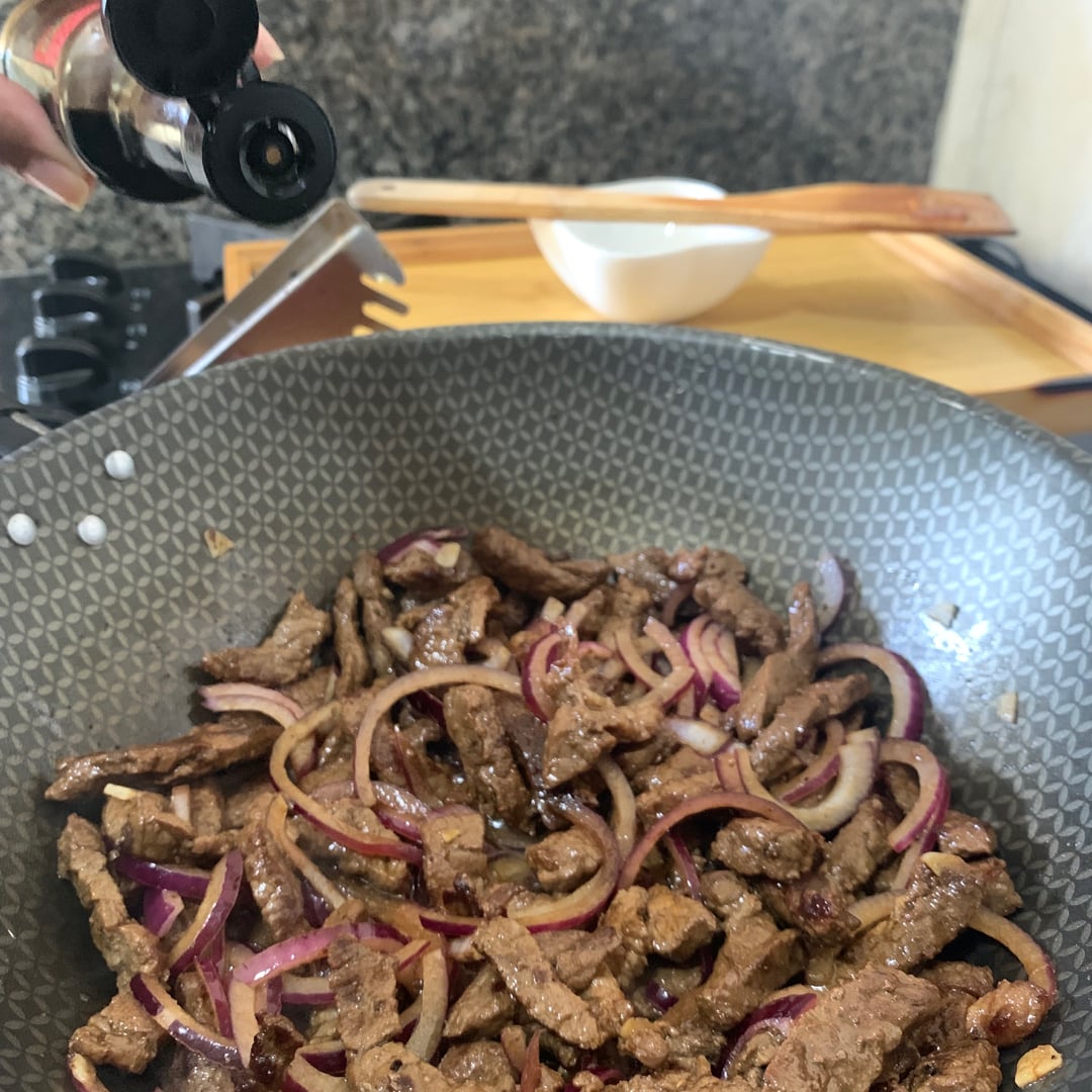 Foto da Iscas de carne ao shoyo  - receita de Iscas de carne ao shoyo  no DeliRec