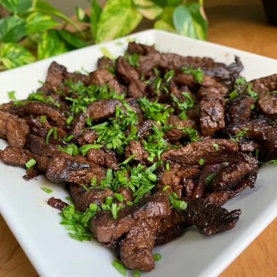 Recipe of Beef baits in soy sauce on the DeliRec recipe website