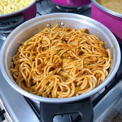 Recipe of Macaroni in tomato sauce on the DeliRec recipe website