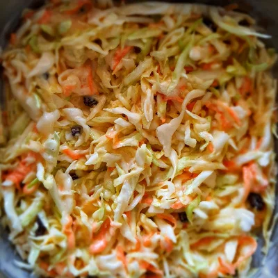 Recipe of Coleslaw (Sweet and Sour Cabbage Salad) on the DeliRec recipe website