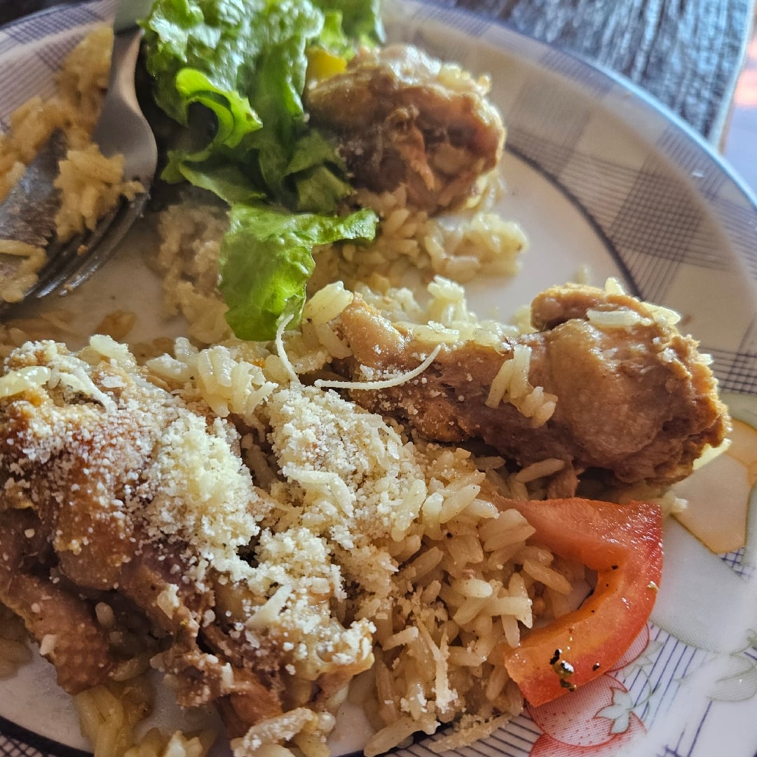 Foto da Risoto com açafrão e manjericão - receita de Risoto com açafrão e manjericão no DeliRec