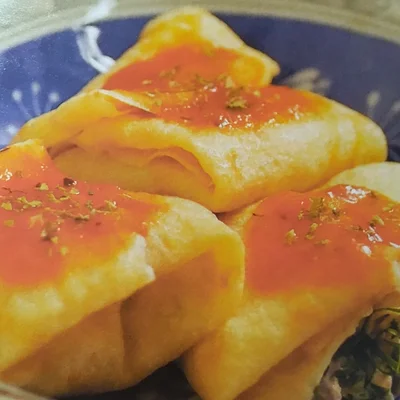 Recipe of Creamy Tuna Pancake on the DeliRec recipe website