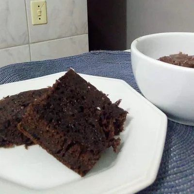 Recipe of 100% wholegrain brownies on the DeliRec recipe website