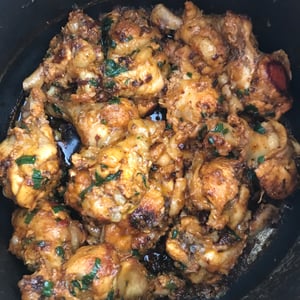 Wing drumstick in the pressure cooker