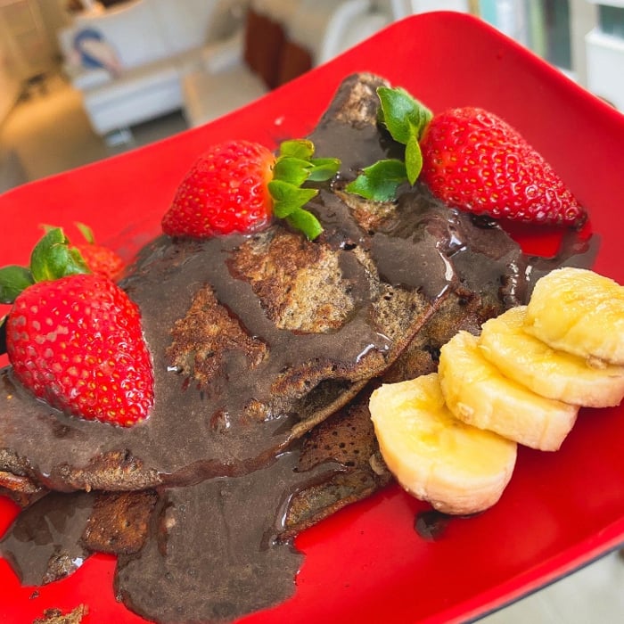 Photo of the Protein pancake with 3 ingredients – recipe of Protein pancake with 3 ingredients on DeliRec