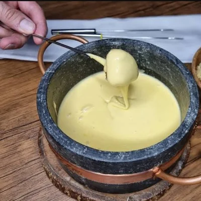 Recipe of Cheese fondue on the DeliRec recipe website