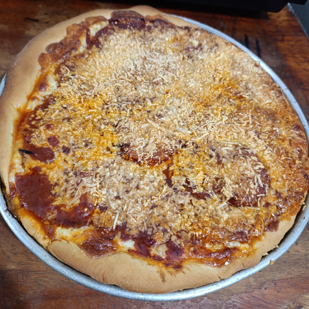 Foto de la Pizza al estilo Chicago – receta de Pizza al estilo Chicago en DeliRec