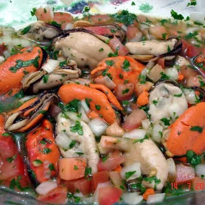 Seafood in vinaigrette