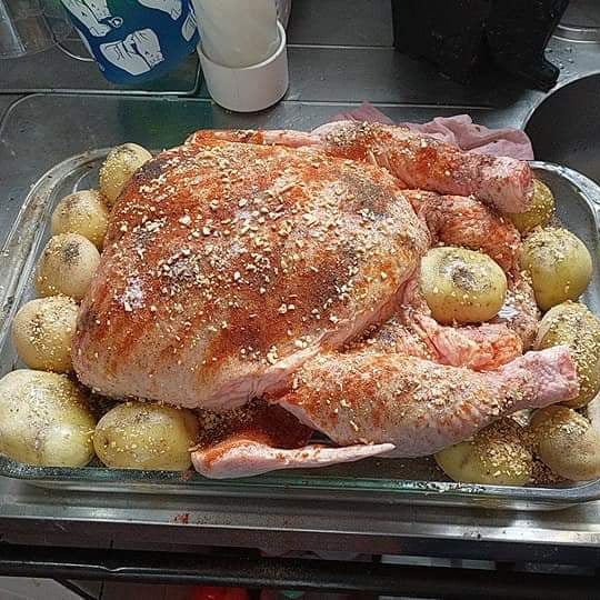Foto de la Pollo asado con patatas – receta de Pollo asado con patatas en DeliRec