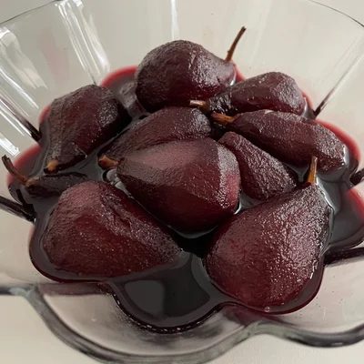 Recipe of pears in wine on the DeliRec recipe website