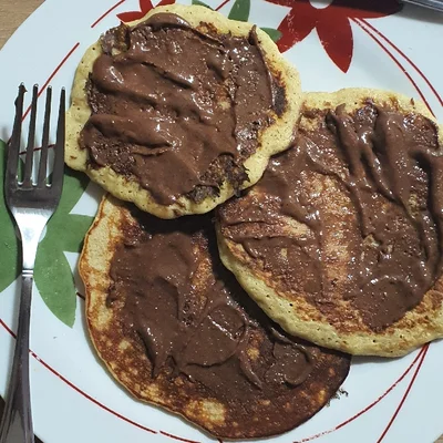 Recipe of Egg Pancake with Banana on the DeliRec recipe website